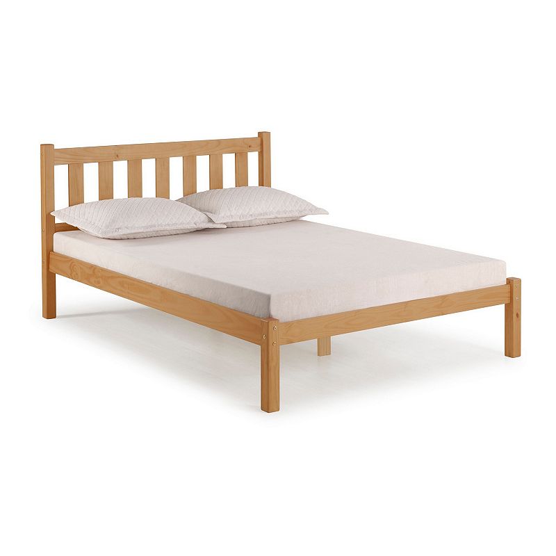 Alaterre Furniture Poppy Cinnamon Platform Full Bed, Brown