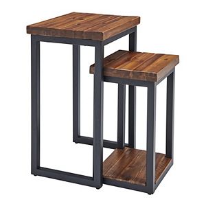 Product image of Alaterre Furniture Claremont Nesting End Table 2-piece Set