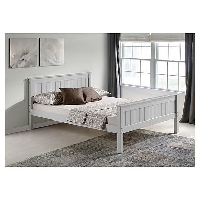 Alaterre Furniture Harmony Gray Platform Full Bed