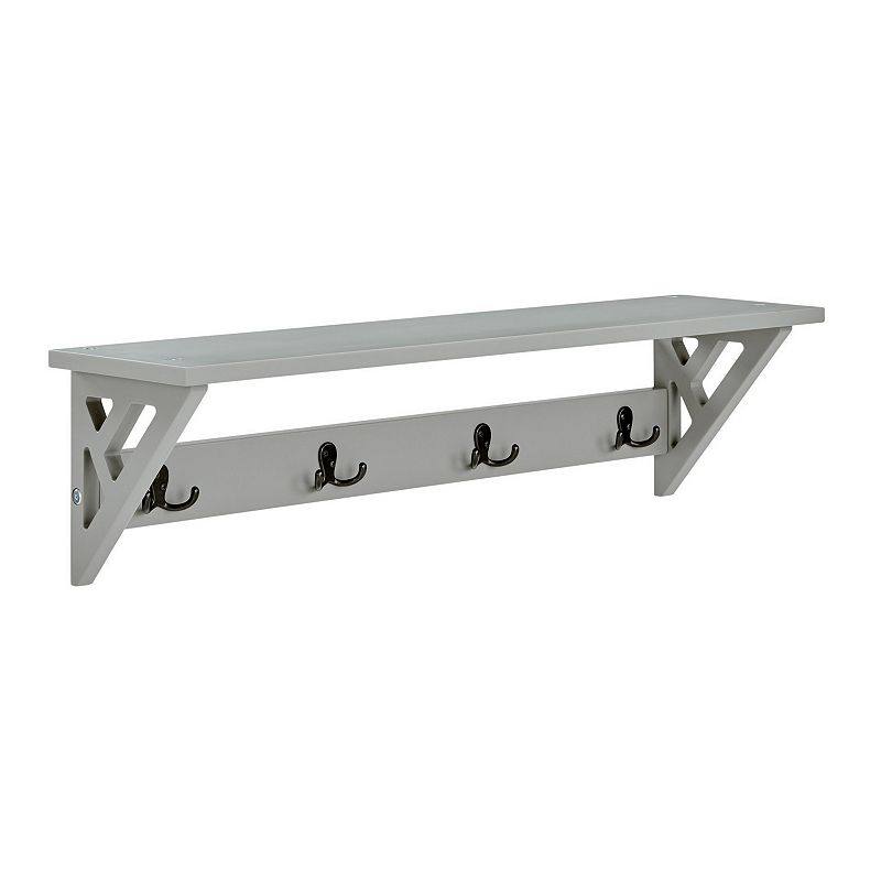 Alaterre Furniture Coventry Coat Rack, Grey