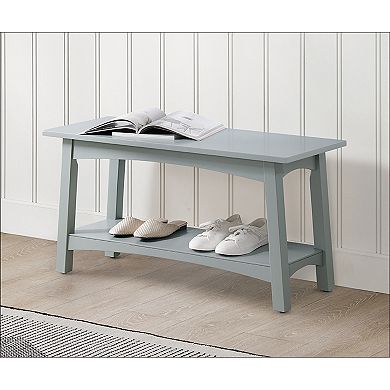 Alaterre Furniture Craftsbury Entryway Bench