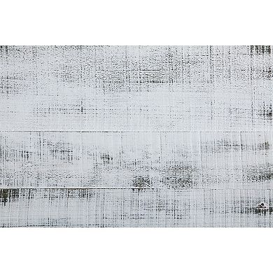 Alaterre Furniture Country Cottage Distressed Wall Shelf & Bench 2-piece Set