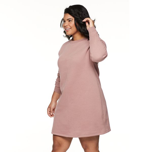 Kohls sweatshirt dress sale