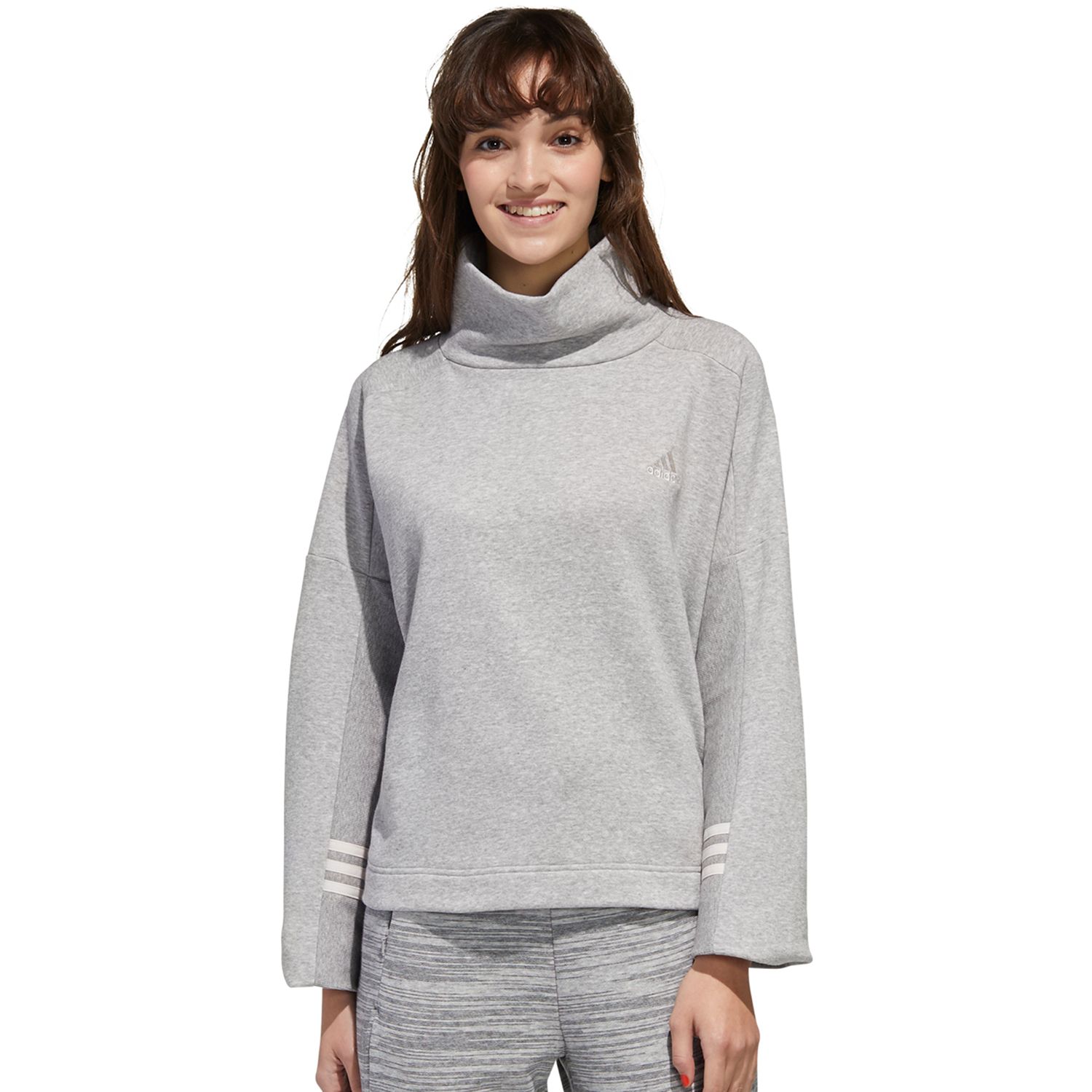 adidas funnel neck sweatshirt