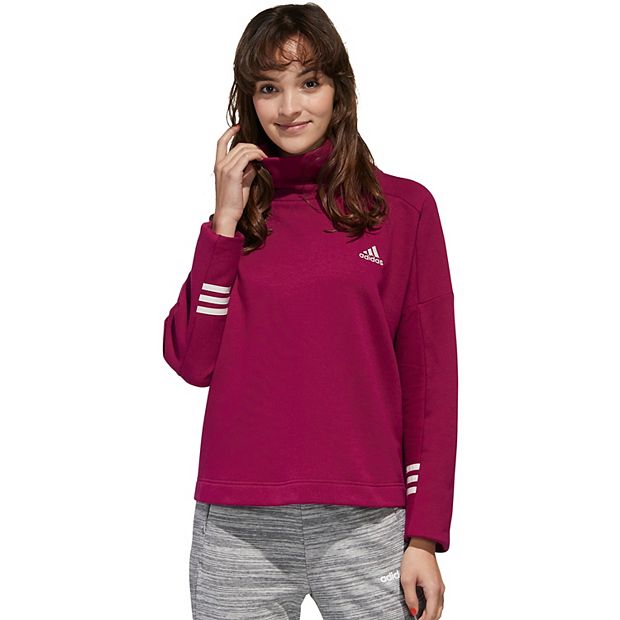 Women s adidas Funnel Neck Sweatshirt