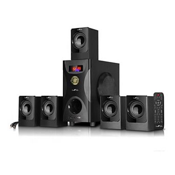 beFree Sound 5.1 Channel Surround Sound Bluetooth Speaker System