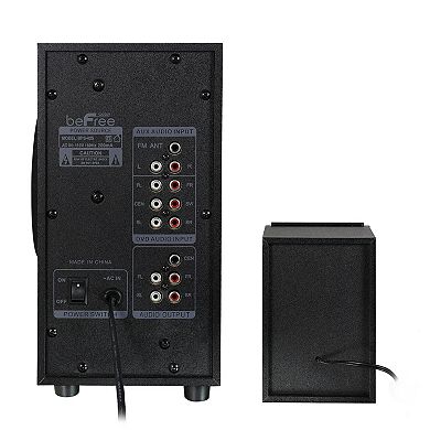 beFree Sound 5.1 Channel Surround Sound Bluetooth Speaker System