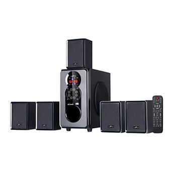 beFree Sound 5.1 Channel Bluetooth Surround Sound Speaker System