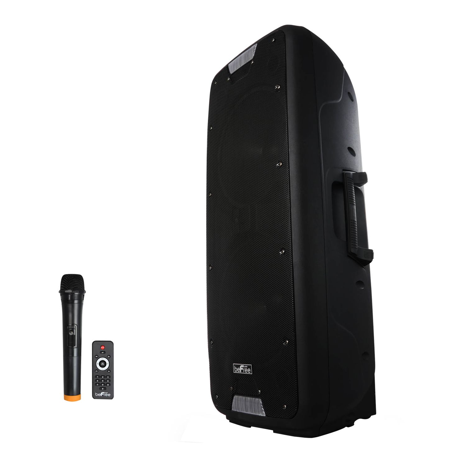 befree sound bluetooth rechargeable party speaker with illuminating lights