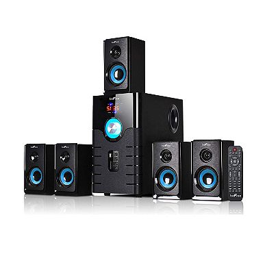 beFree Sound 5.1 Channel Bluetooth Surround Sound Speaker System