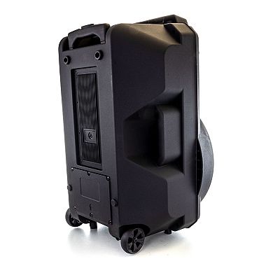 beFree Sound 15-Inch BT Portable Rechargeable Party Speaker