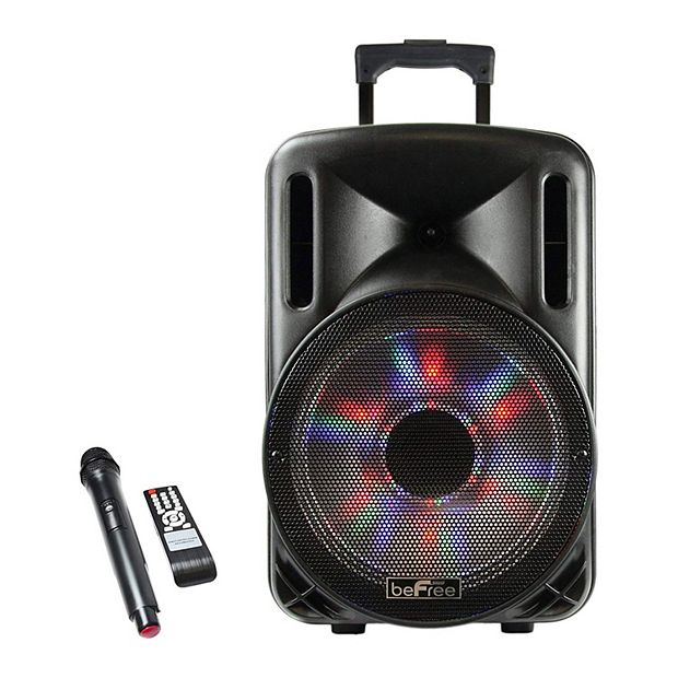 Befree Sound 12 inch Bluetooth Rechargeable Party Speaker with Illuminating Lights