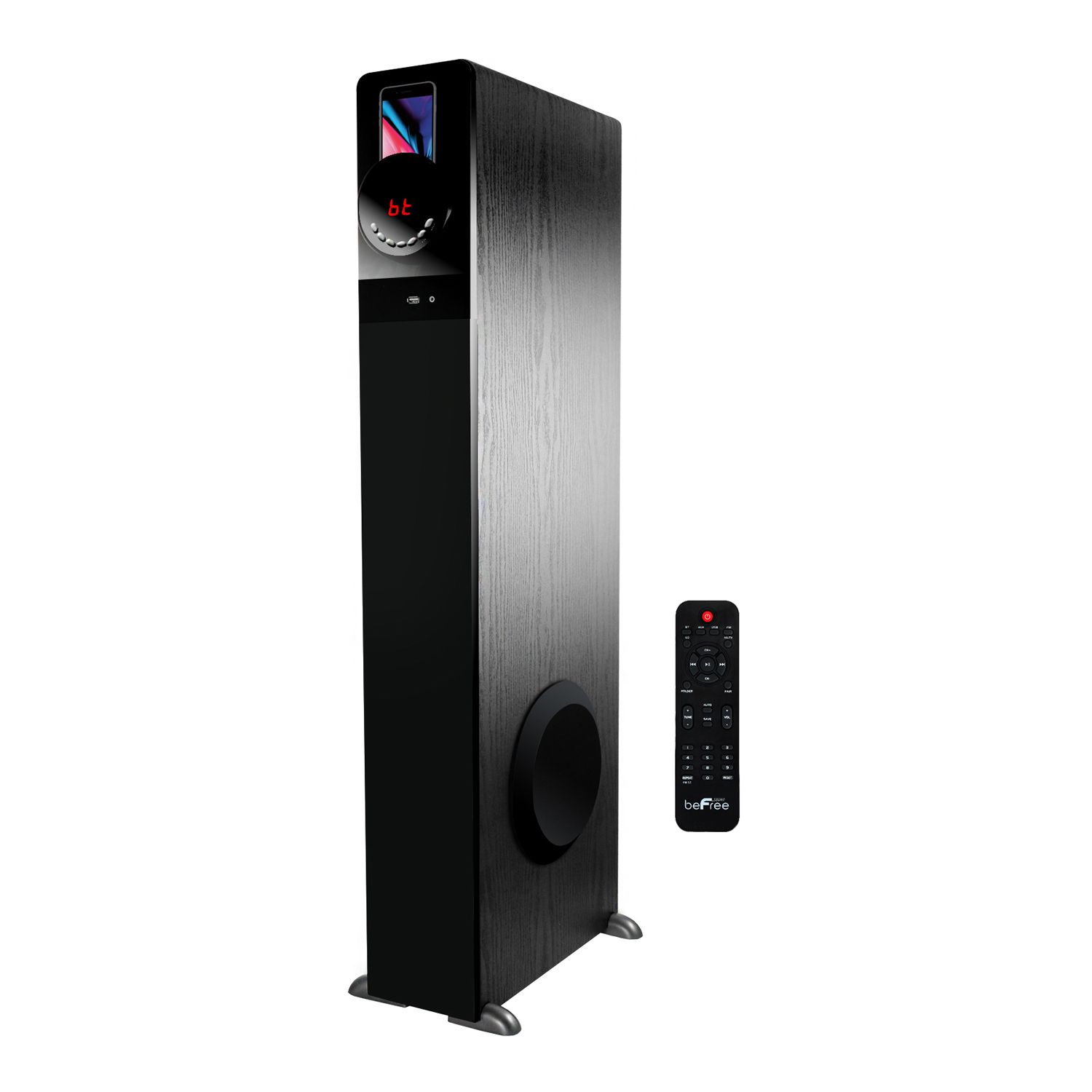 jensen bluetooth tower speaker