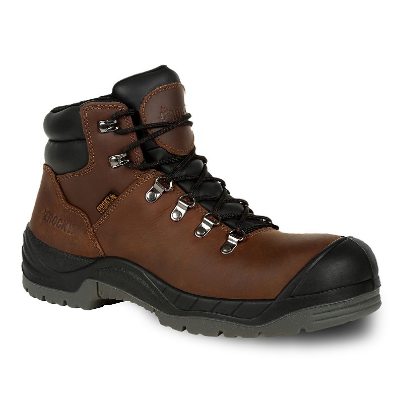 UPC 718562786408 product image for Rocky Worksmart Men's 5-Inch Waterproof Composite Toe Work Boots, Size: 8.5 Wide | upcitemdb.com