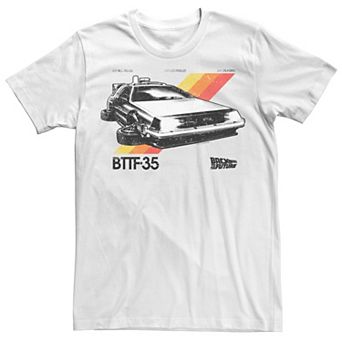 Men's Back To The Future BTTF35 Delorean Tee