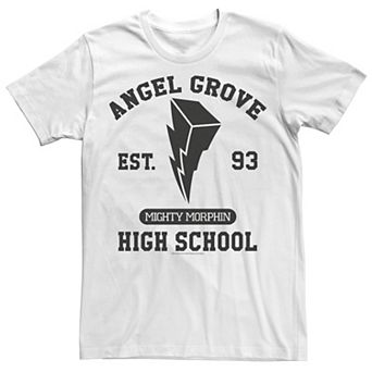 Men's Power Rangers Angel Grove High School Est. 93 Tee