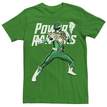 Men's Power Rangers Green Ranger Action Pose Tee