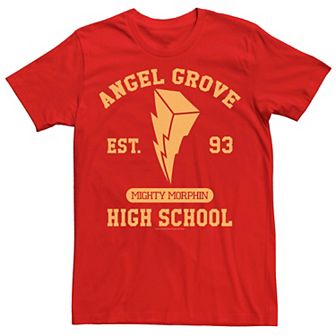 Men's Power Rangers Angel Grove High School Est. 93 Tee
