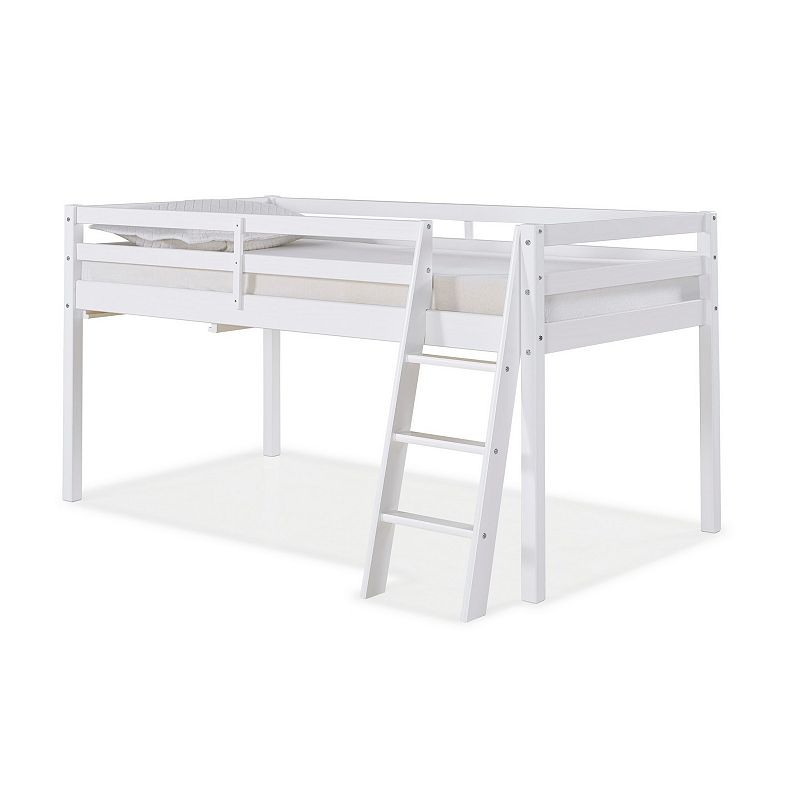 Alaterre Furniture Roxy Twin Junior Loft Bed, White