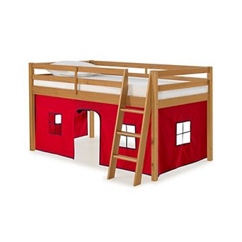 Alaterre Furniture Roxy Twin Junior Tent Loft Bed