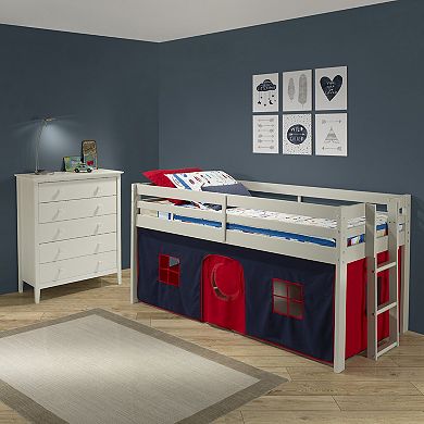 Alaterre Furniture Jasper Twin Junior Tent Loft Bed