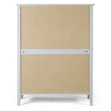 Alaterre Furniture Simplicity 5-Drawer Dresser