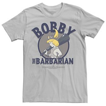 Men's Dungeons & Dragons Bobby The Barbarian Profile Tee