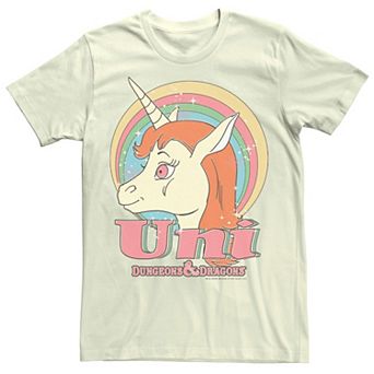 Men's Dungeons & Dragons Uni Rainbow Circle Tee
