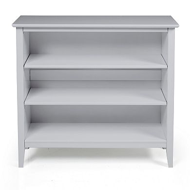 Alaterre Furniture Simplicity Under Window 3-Shelf Bookcase