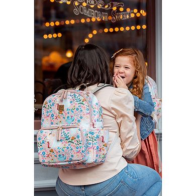 Disney's Cinderella Petunia Pickle Bottom District Backpack Diaper Bag 5-piece Set