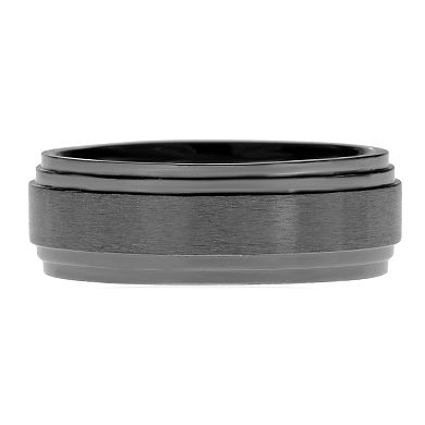 Men's LYNX Black Zirconium Ring