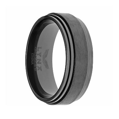 Men's LYNX Black Zirconium Ring 