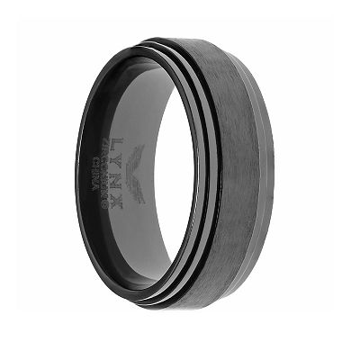 Men's LYNX Black Zirconium Ring