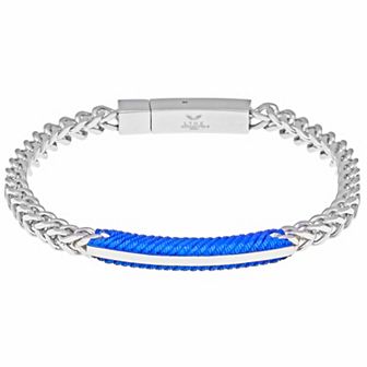 Men's LYNX Stainless Steel Foxtail Chain Bracelet