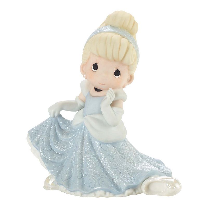 Disney Cinderella Figurine Table Decor by Precious Moments, Blue