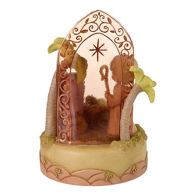 Precious Moments Christmas Nativity Musical Table Decor