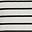 Ivory Black Stripe