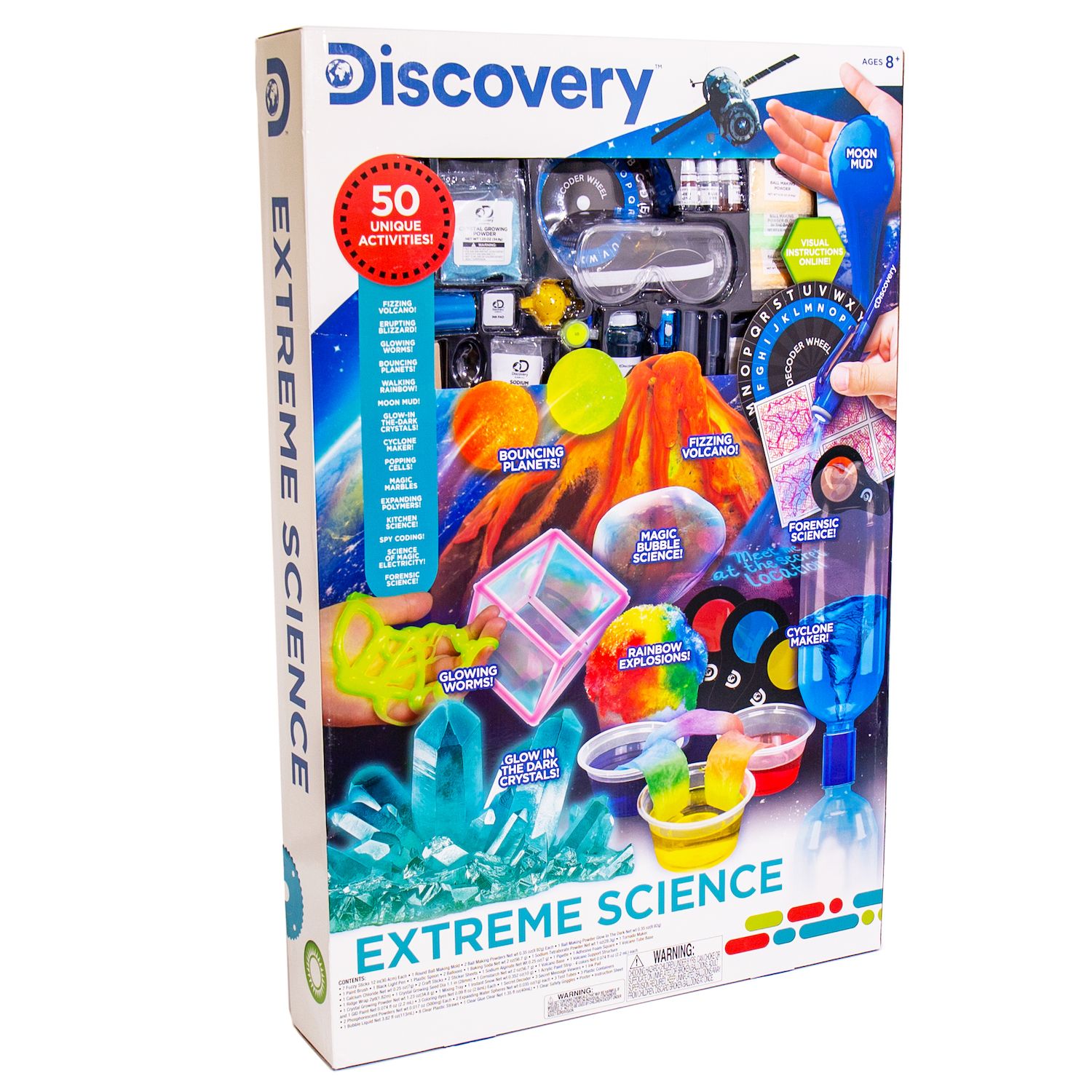 Discovery Extreme Science Kit 50-Piece Set