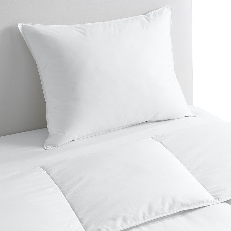 Lands End Essential Pureloft Pillow, White, Standard