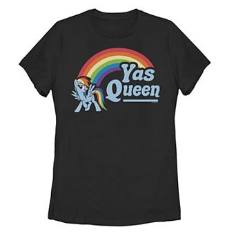 Juniors' My Little Pony: Friendship Is Magic Rainbow Dash Yes Queen Tee