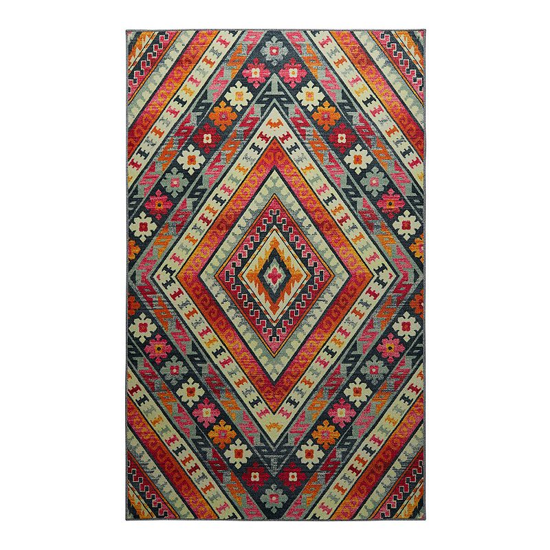 Mohawk Home Prismatic Faye Rug, Pink, 8X10 Ft
