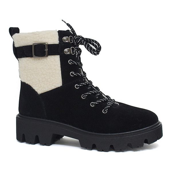 black combat boots kohls
