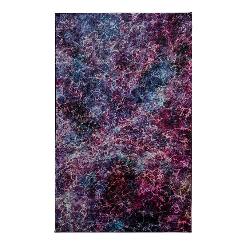 Mohawk Home Prismatic Fractal Rug, Purple, 8X10 Ft