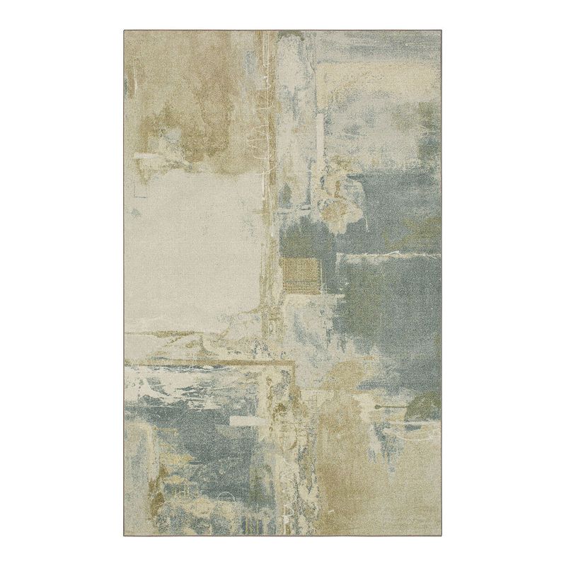 Mohawk Home Prismatic Fusion Rug, Beig/Green, 8X10 Ft