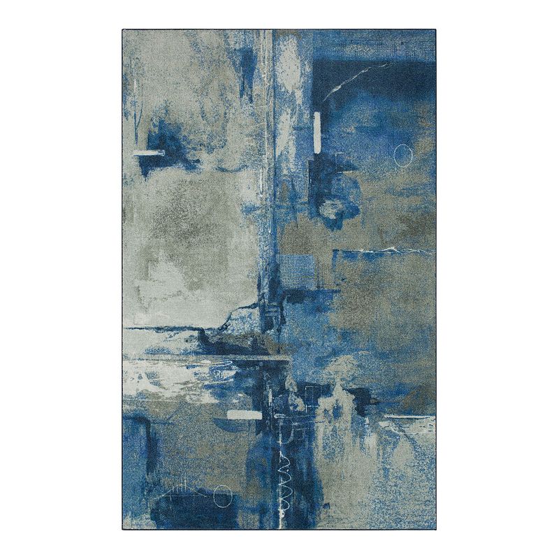 Mohawk Home Prismatic Fusion Rug, Blue, 8X10 Ft
