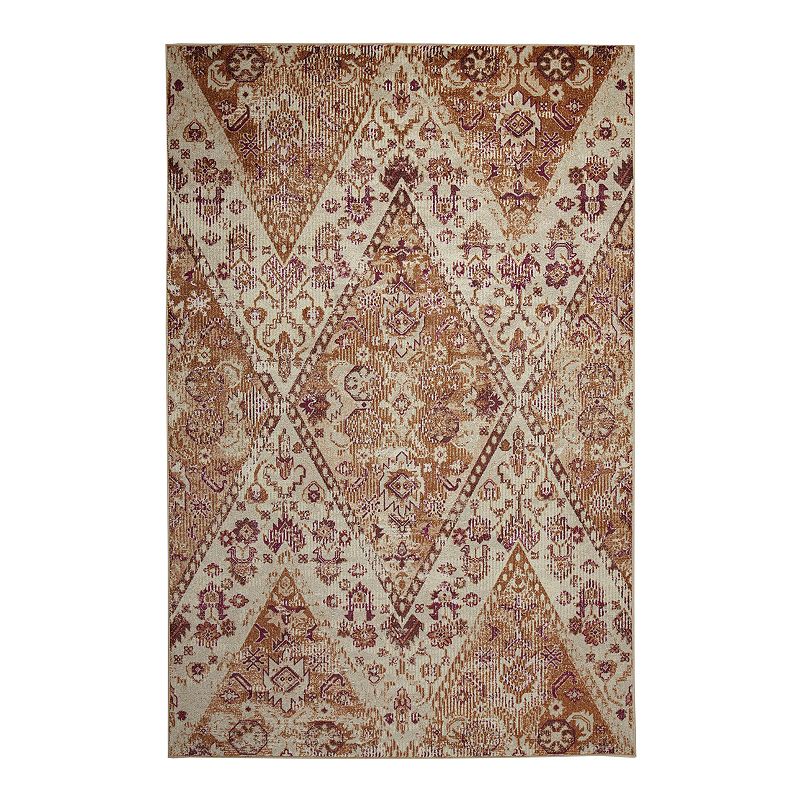 Mohawk Home Prismatic Glasgow Rug, Brown, 8X10 Ft