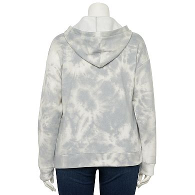 Plus Size EVRI™ Split Neck Hoodie