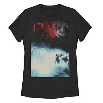 Juniors' IT Chapter 2 Collage Portrait Poster Tee