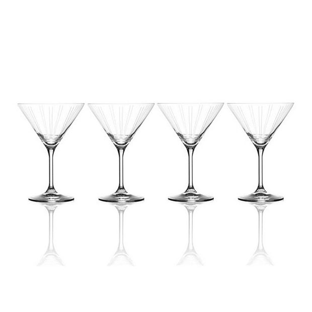 Mikasa, Dining, Nwt Set Of 4 Martini Glasses