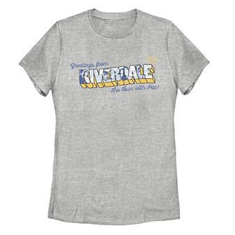 Juniors' Riverdale Greetings From Postcard Tee